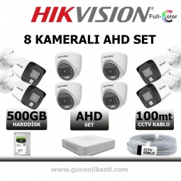 Hikvision 8 Kameralı Bakıcı Kamera Sistemi Montaj Dahil